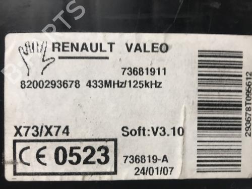 Card reader RENAULT VEL SATIS (BJ0_) 2.2 dCi (BJ0E, BJ0F, BJ0G, BJ0H) | BP33600093E4 - Image 2