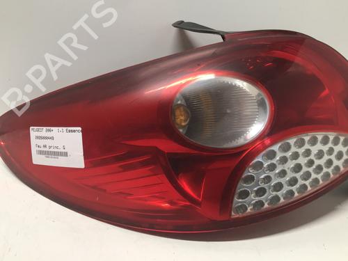 Used Left taillight Left taillight PEUGEOT 206+ (2L_, 2M_) 1.1 (60 hp) 33600552 33600552