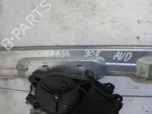 Used Front right window mechanism Front right window mechanism PEUGEOT 308 I (4A_, 4C_) 1.6 HDi (109 hp) 33573122 33573122