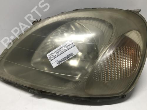 Used Left headlight Left headlight TOYOTA YARIS (_P1_) 1.0 (SCP10_, SCP10R) (68 hp) 33588814 33588814