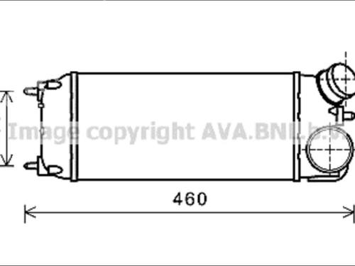 Intercooler Intercooler FORD FIESTA VI (CB1, CCN) 1.6 TDCi (90 hp) 35907918 35907918