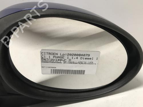 Used Right mirror Right mirror CITROËN C1 (PM_, PN_) 1.4 HDi (54 hp) 33590047 33590047