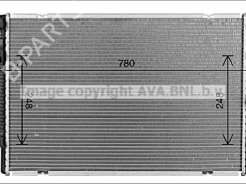 Køler Køler VW POLO V (6R1, 6C1) 1.2 (60 hp) 35910176 35910176