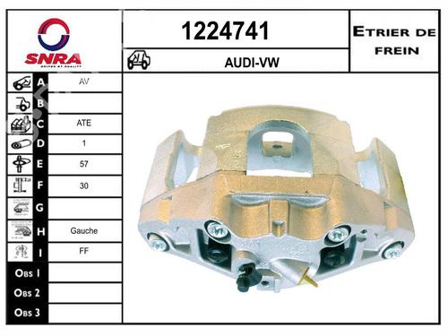 left-front-brake-caliper-seat-leon-1p1-2005-2006-2007-2008-2009-2010-2011-2012-2013-33598603 main image