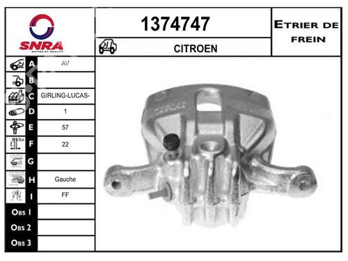 left-front-brake-caliper-citroen-c4-ii-nc_-2009-35914389 main image