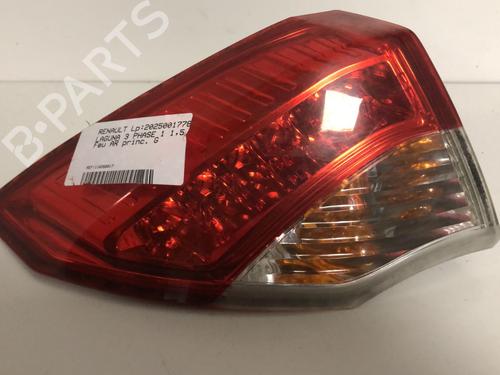 Used Left taillight Left taillight RENAULT LAGUNA III (BT0/1) 1.5 dCi (BT00, BT0A, BT0T, BT1J) (110 hp) 33597238 33597238
