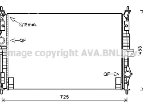 Water radiator CITROËN C4 Picasso II | BP33582388M31 - Image 2