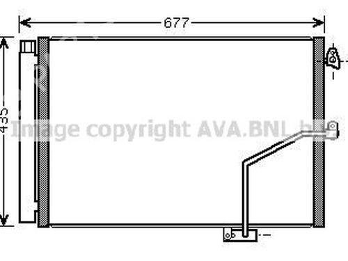ac-radiator-mercedes-benz-c-class-w204-2007-2008-2009-2010-2011-2012-2013-2014-2015-33602284 main image