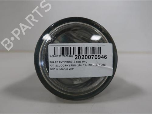 Used Right front fog light Right front fog light FIAT SCUDO Van (270_, 272_) 2.0 D Multijet (120 hp) 33576587 33576587