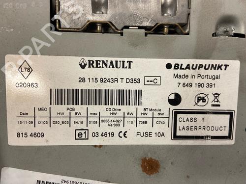 radio-renault-megane-iii-hatchback-bz01_-b3_-2008-37255305 main image