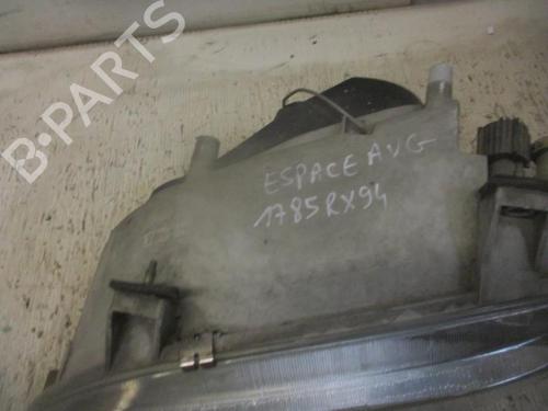 Used Left headlight Left headlight RENAULT ESPACE II (J/S63_) 2.1 TD (J633, J634, J/S635, J/S63D) (88 hp) 33575404 33575404