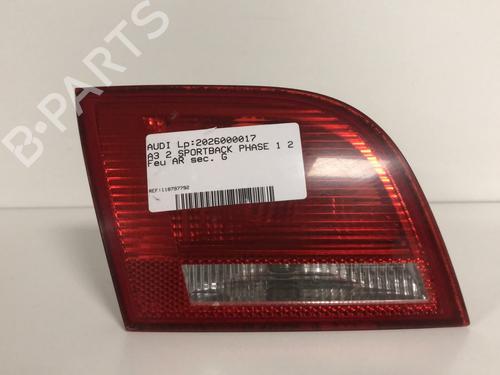 Used Left tailgate light Left tailgate light AUDI A3 Sportback (8PA) [2004-2015] 33599134 33599134
