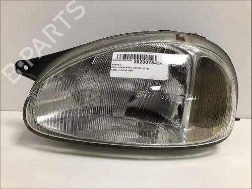 Used Left headlight Left headlight OPEL CORSA B (S93) 1.4 i (F08, F68, M68) (60 hp) 33578183 33578183