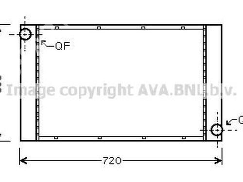 water-radiator-bmw-5-e60-2001-2002-2003-2004-2005-2006-2007-2008-2009-2010-35912212 main image