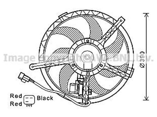 Used Radiator fan Radiator fan MINI MINI (R56) Cooper D (109 hp) 33592492 33592492