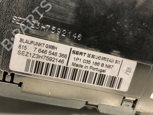 Radio SEAT LEON (1P1) 1.9 TDI | BP33597925E6 - Image 3