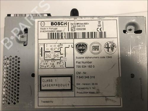 Radio FIAT 500 (312_) 1.2 (312AXA1A) | BP33583511E6 - Image 5