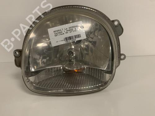 Used Left headlight Left headlight RENAULT TWINGO I (C06_) 1.2 16V (C06C, C06D, C06K) (75 hp) 33593399 33593399