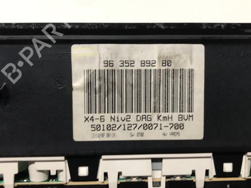 Instrument cluster CITROËN C5 I (DC_) 2.0 16V (DCRFNC, DCRFNF) | BP33590242C47 - Image 2