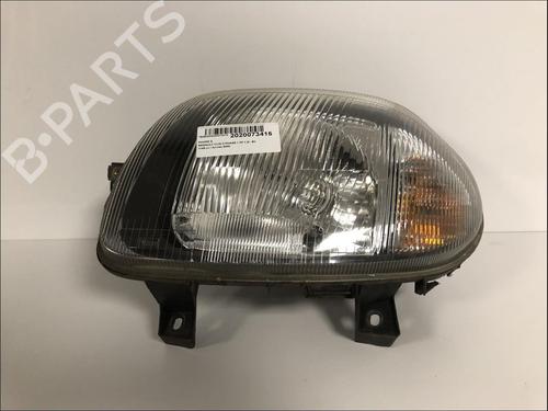 Used Left headlight Left headlight RENAULT CLIO II (BB_, CB_) 1.2 (BB0A, BB0F, BB10, BB1K, BB28, BB2D, BB2H, CB0A,... (58 hp) 33576684 33576684