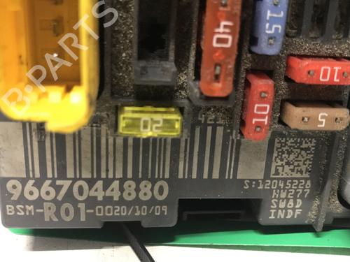 Used Fuse box Fuse box CITROËN C4 Picasso I MPV (UD_) [2006-2015] 33602195 33602195
