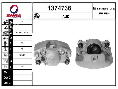 right-front-brake-caliper-audi-q5-8rb-2008-2009-2010-2011-2012-2013-2014-2015-2016-2017-2018-2019-33600303 main image