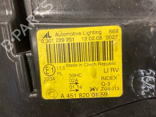 Left headlight SMART FORTWO Coupe (451) 1.0 Turbo (451.332) | BP38308847C28 - Image 4