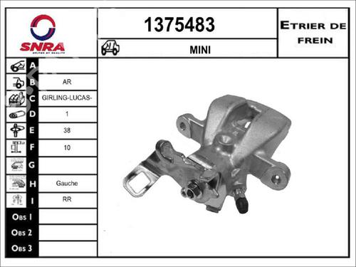 left-rear-brake-caliper-mini-mini-countryman-r60-2010-2011-2012-2013-2014-2015-2016-33584148 main image