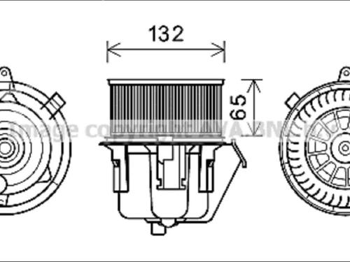 Heater blower motor CITROËN C4 CACTUS 1.2 THP 110 | BP33589858M62 - Image 2