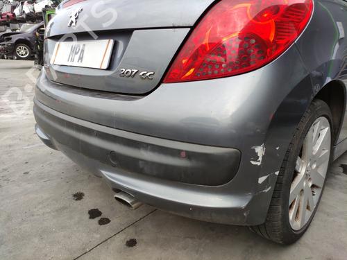 Used Rear bumper Rear bumper PEUGEOT 207 CC (WD_) 1.6 16V Turbo (150 hp) 33594856 33594856