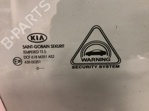 Used Front right door window Front right door window KIA SPORTAGE III (SL) 1.7 CRDi (116 hp) 33603818 33603818