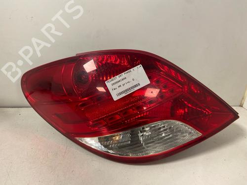 Used Left taillight Left taillight PEUGEOT 207 (WA_, WC_) 1.4 HDi (68 hp) 35940320 35940320
