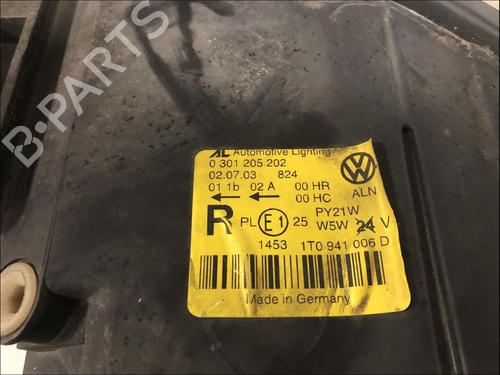 Used Right headlight Right headlight VW TOURAN (1T1, 1T2) 2.0 TDI (136 hp) 33579163 33579163
