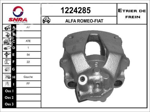 Used Left front brake caliper Left front brake caliper FIAT COUPE (175_) 2.0 20V (154 hp) 35906672 35906672