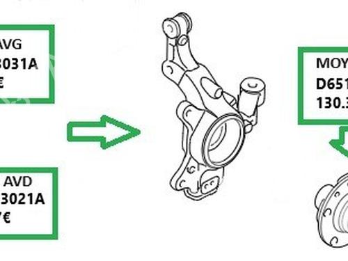 Used Left front shock absorber Left front shock absorber MAZDA 2 (DE_, DH_) 1.3 (DE3FS) (86 hp) 33597776 33597776