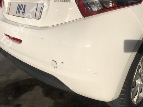 Used Rear bumper Rear bumper PEUGEOT 208 I (CA_, CC_) 1.2 VTi 68 / PureTech 68 (68 hp) 33597792 33597792