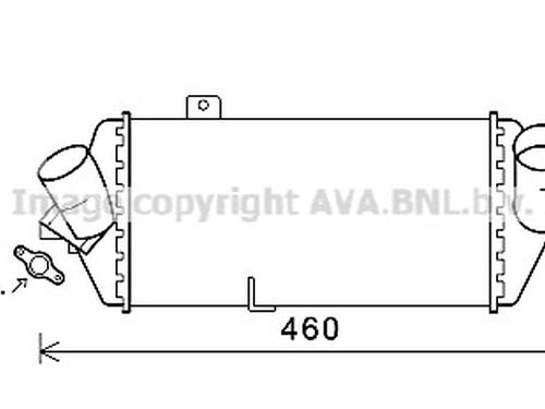 Used Intercooler Intercooler HYUNDAI i30 (GD) 1.6 CRDi (110 hp) 33595120 33595120