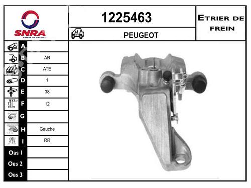 Used Left rear brake caliper Left rear brake caliper 35916134 35916134