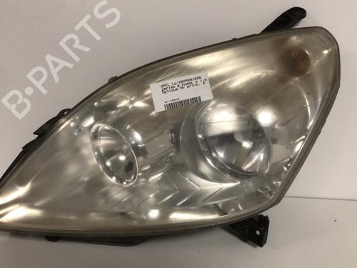 Used Left headlight Left headlight OPEL ZAFIRA / ZAFIRA FAMILY B (A05) 1.9 CDTI (M75) (100 hp) 33596634 33596634