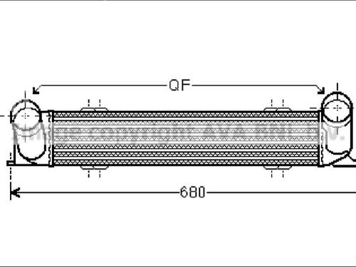 intercooler-bmw-3-e90-2004-2005-2006-2007-2008-2009-2010-2011-2012-35907566 main image