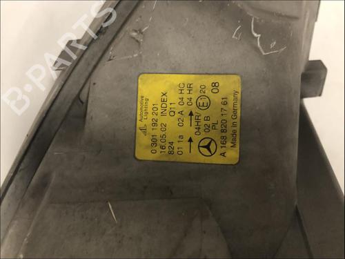 Used Left headlight Left headlight MERCEDES-BENZ A-CLASS (W168) A 160 (168.033, 168.133) (102 hp) 33581109 33581109