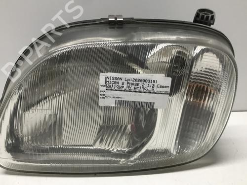 Used Left headlight Left headlight NISSAN MICRA II (K11) 1.3 i 16V (HK11) (75 hp) 33589413 33589413