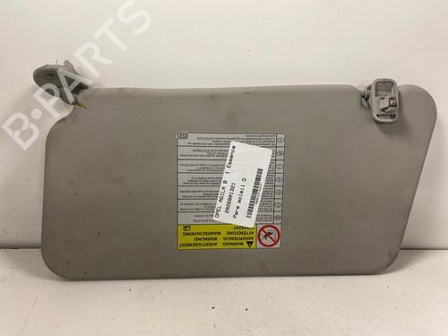 Used Right sun visor Right sun visor OPEL AGILA B (H08) 1.0 (F68) (65 hp) 34218676 34218676