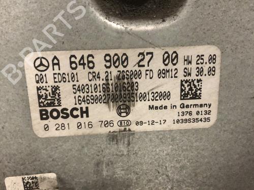 Used Engine control unit (ECU) Engine control unit (ECU) MERCEDES-BENZ VITO / MIXTO Van (W639) 111 CDI (639.601, 639.603) (116 hp) 33601559 33601559