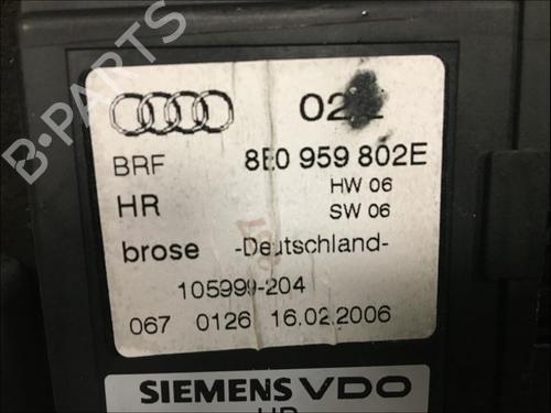 Used Rear right window mechanism Rear right window mechanism AUDI A4 B7 (8EC) 3.0 TDI quattro (233 hp) 33576631 33576631