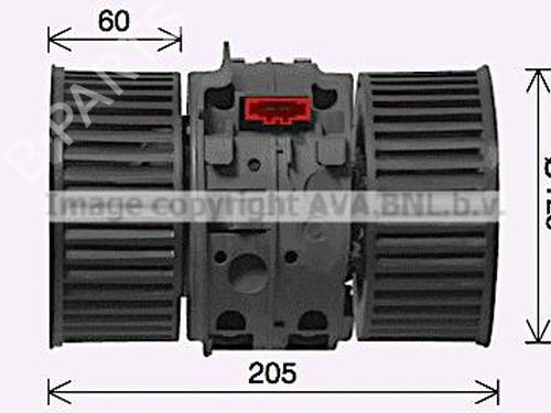 Used Heater blower motor Heater blower motor RENAULT SCÉNIC III (JZ0/1_) 1.5 dCi (110 hp) 33596119 33596119
