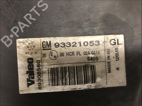 Used Right headlight Right headlight OPEL MERIVA A MPV (X03) 1.4 16V Twinport (E75) (90 hp) 33579888 33579888