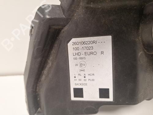 Used Right headlight Right headlight RENAULT KANGOO Express (FW0/1_) Z.E. (FW0Z, FW1Z) (60 hp) 34126086 34126086