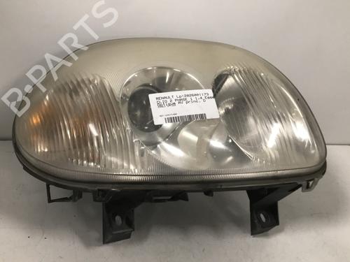 Used Right headlight Right headlight RENAULT CLIO II (BB_, CB_) 1.4 (B/CB0C, B/CB0S) (75 hp) 33731001 33731001