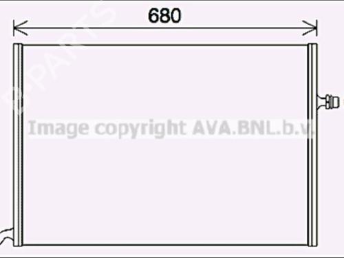 Used Water radiator Water radiator MERCEDES-BENZ C-CLASS (W205) C 220 BlueTEC / d (205.002, 205.004) (170 hp) 33586968 33586968